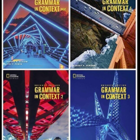 Grammar in Context, National Geographic (4 levels Student Book + Teacher's guide) image