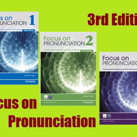 Focus on pronunciation 1,2,3 3rd edition PDF Mp3 Resources image